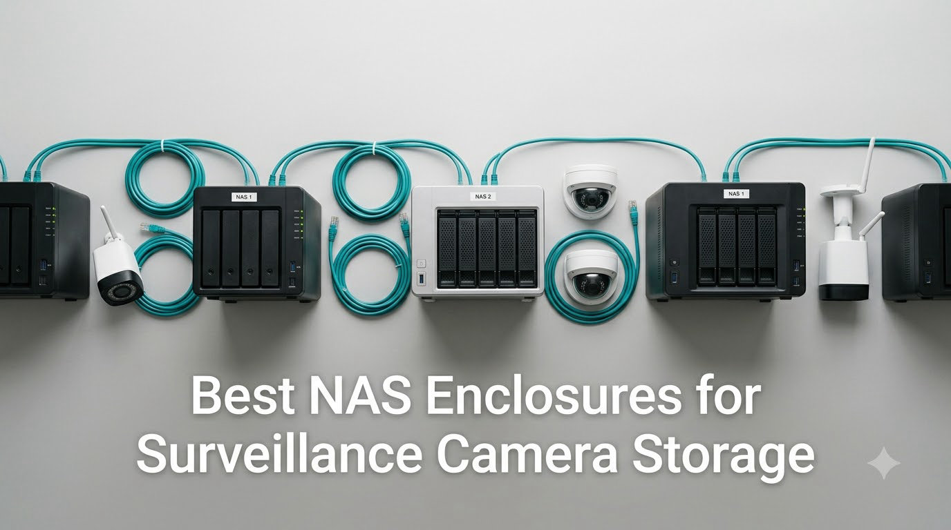 Best NAS Enclosures for Surveillance Camera Storage