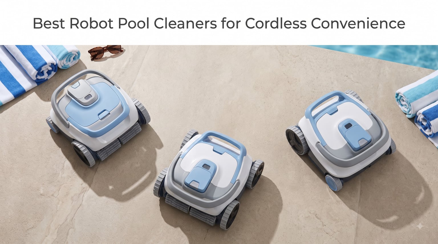 Best Robot Pool Cleaners for Cordless Convenience