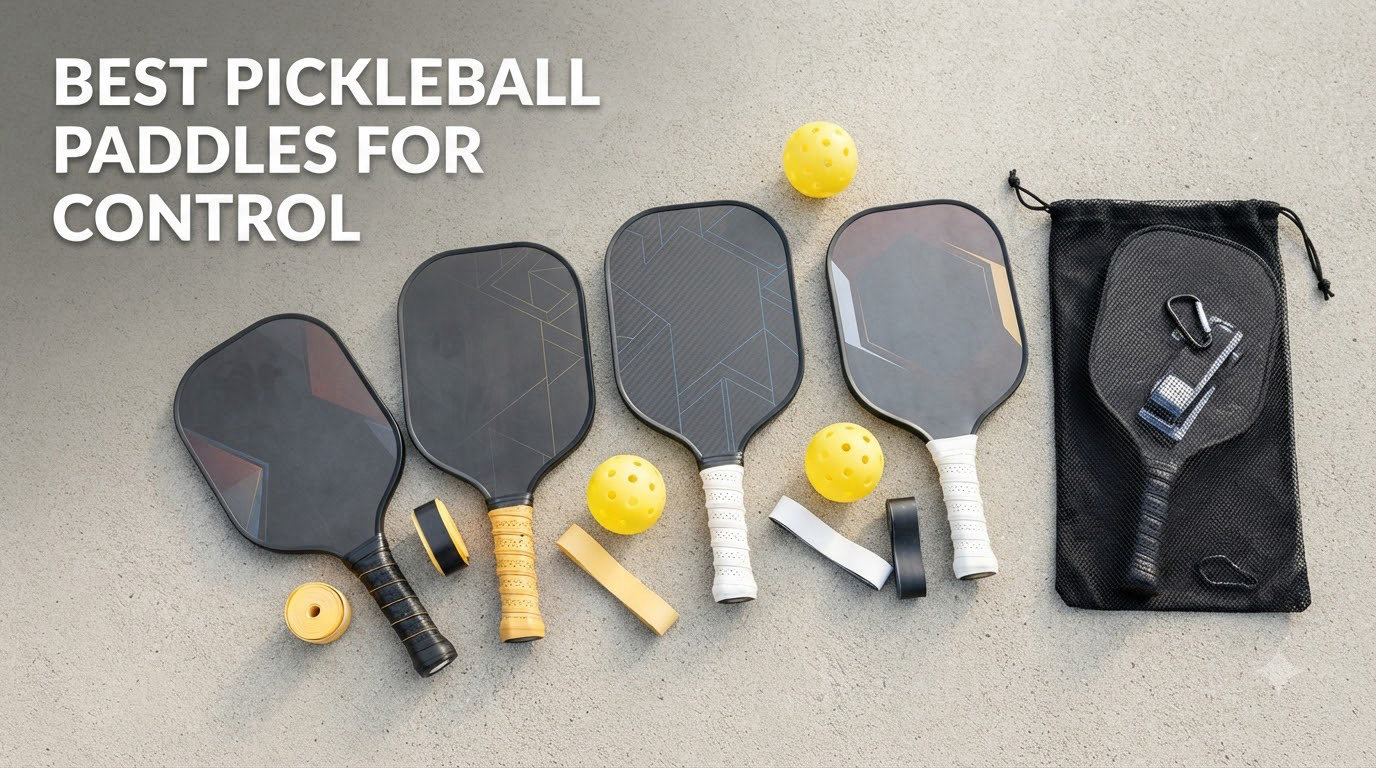 best pickleball paddles for control