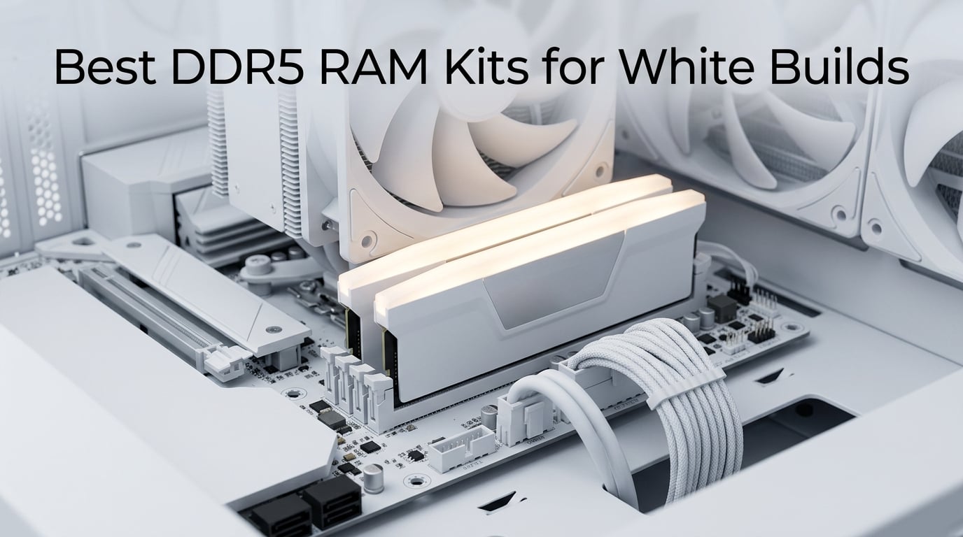 Best DDR5 RAM Kits for White Builds