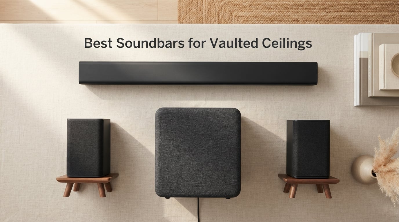 Best Soundbars for Vaulted Ceilings