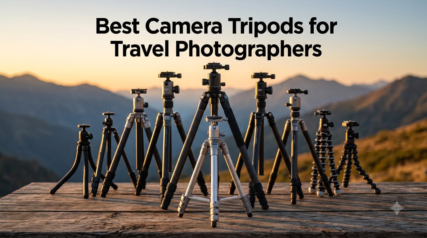 Best Camera Tripods for Travel Photographers