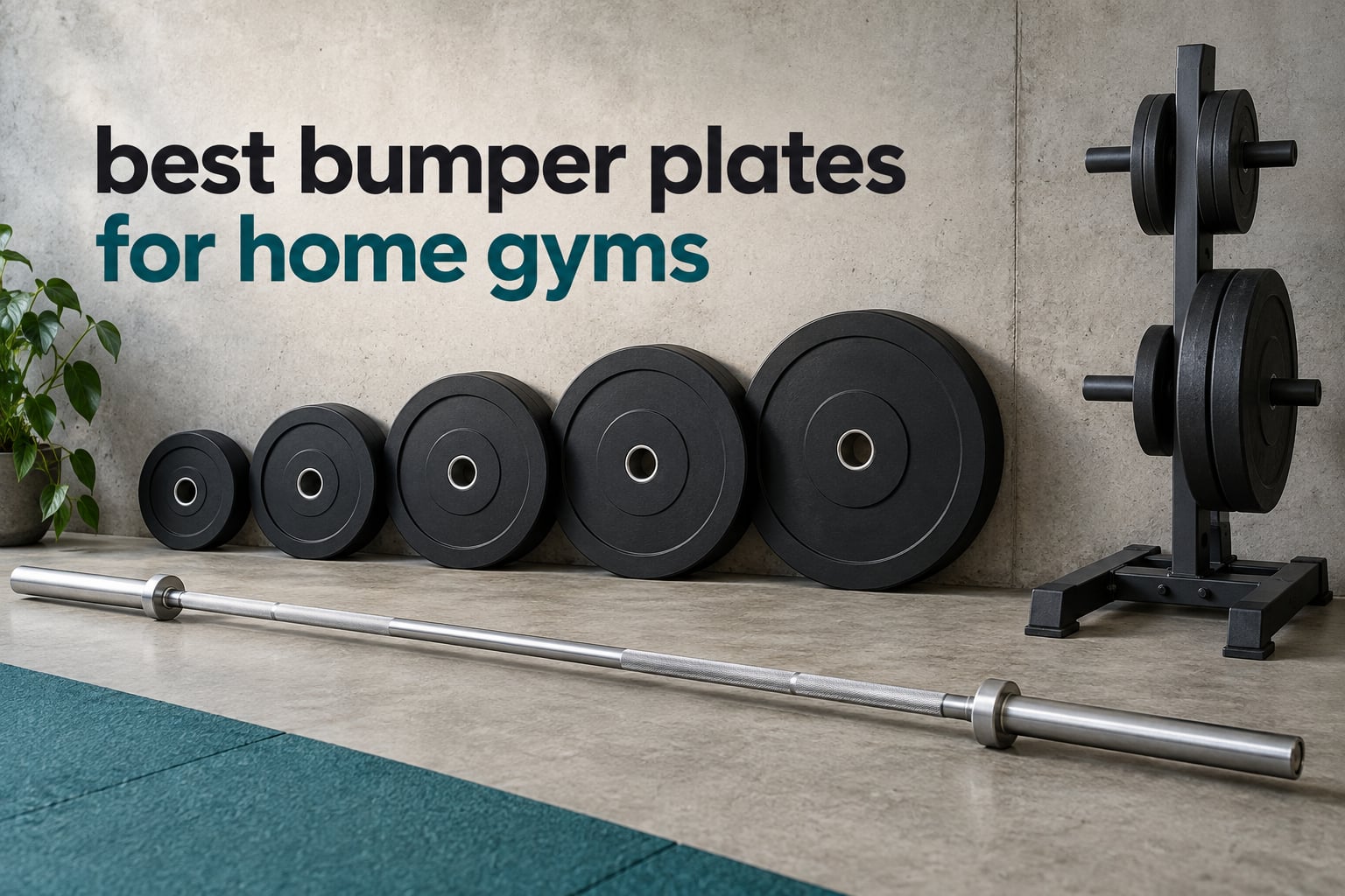 best bumper plates for home gyms