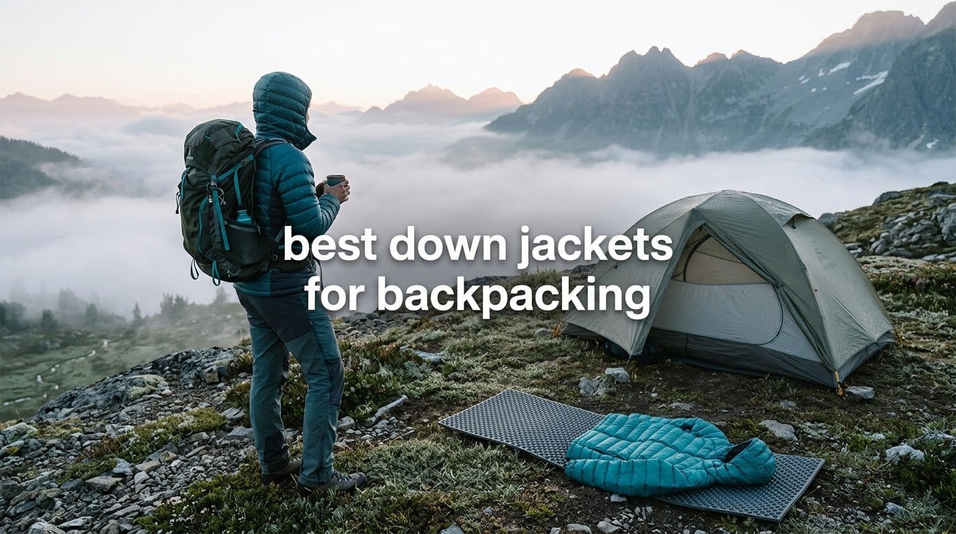 best down jackets for backpacking