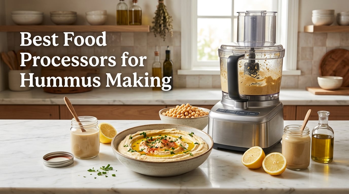 Best Food Processors for Hummus Making
