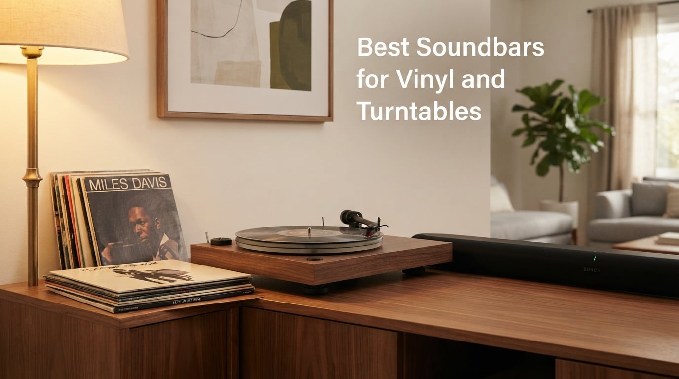 Best Soundbars for Vinyl and Turntables