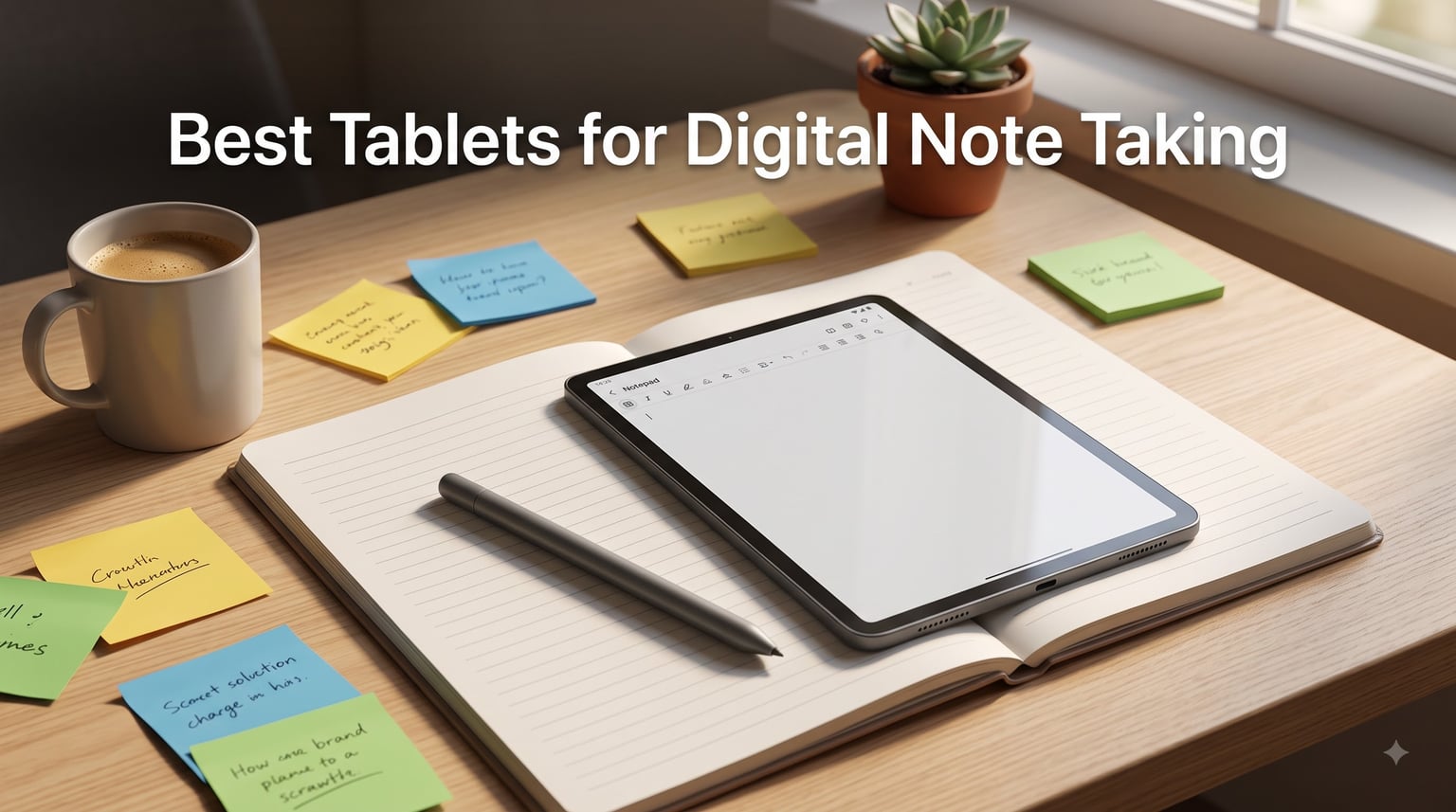 Best Tablets for Digital Note Taking