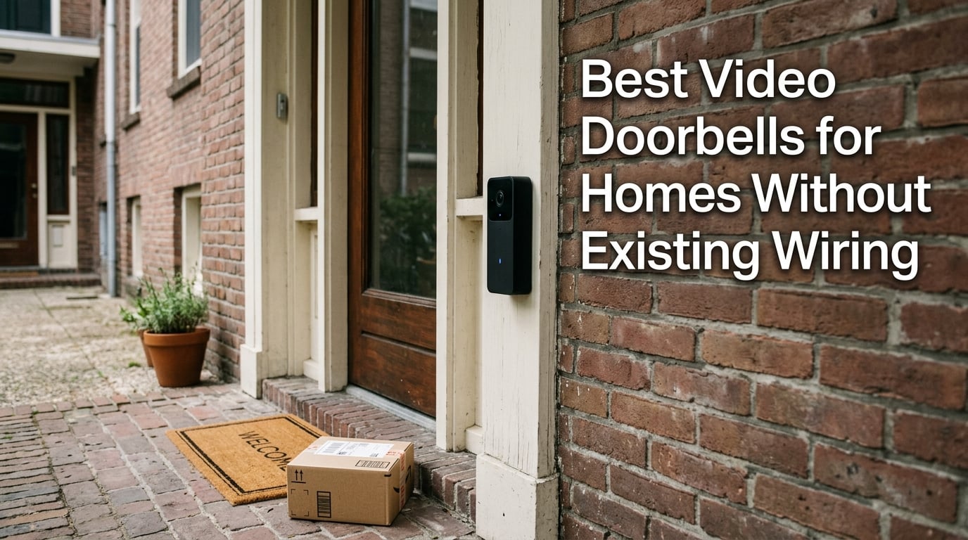 Best Video Doorbells for Homes Without Existing Wiring