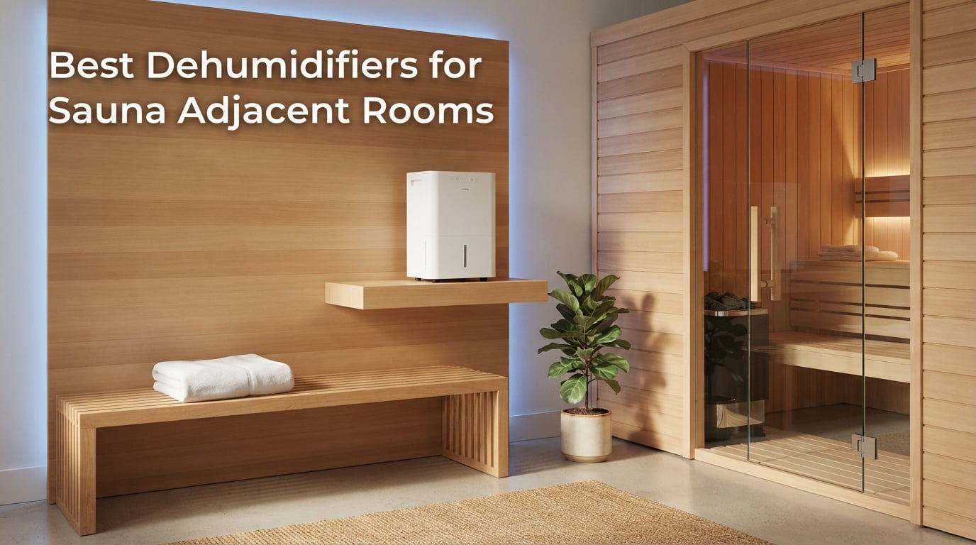 Best Dehumidifiers for Sauna Adjacent Rooms