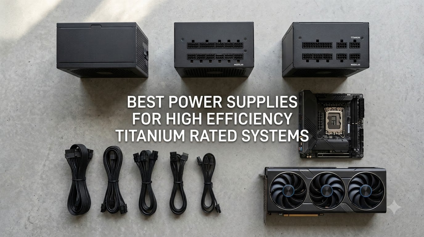 Best Power Supplies for High Efficiency Titanium Rated Systems