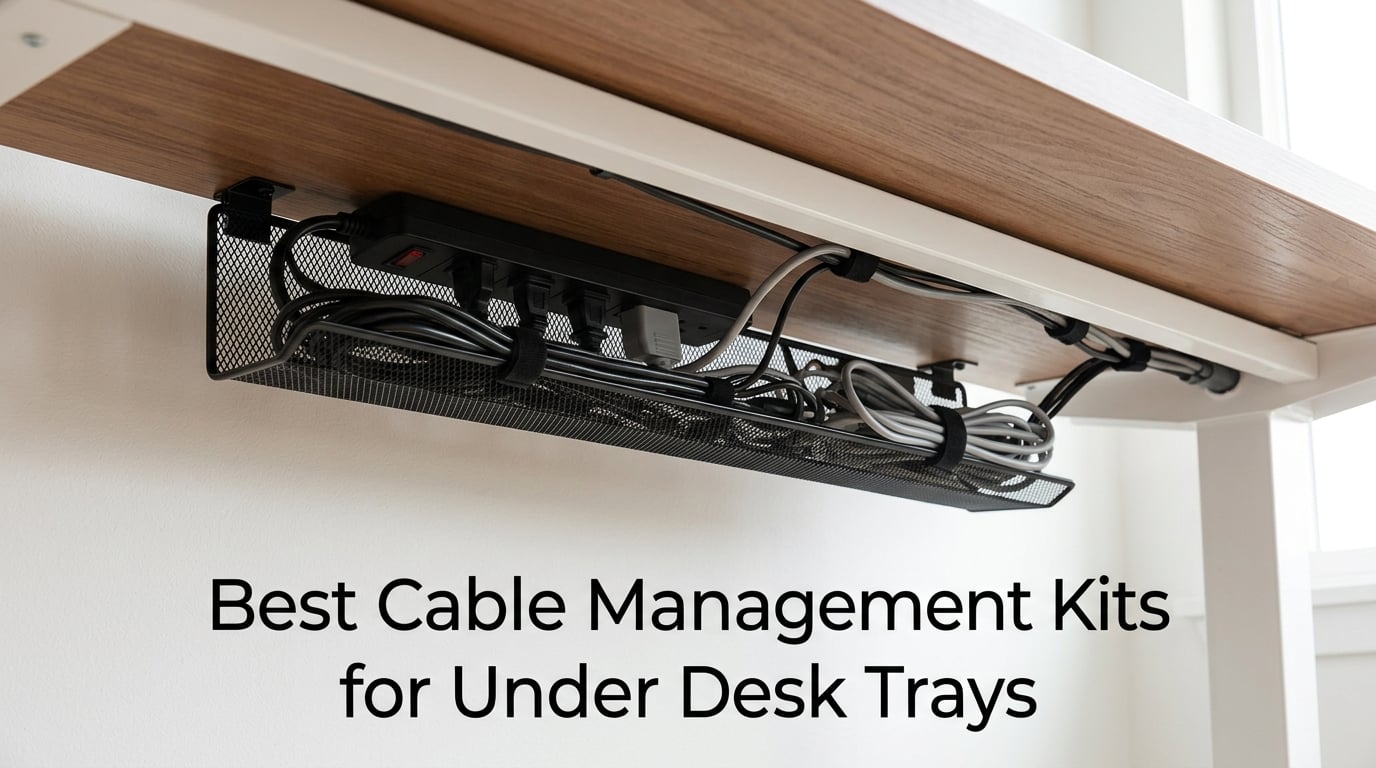 Best Cable Management Kits for Under Desk Trays