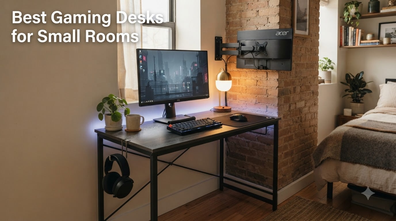Best Gaming Desks for Small Rooms