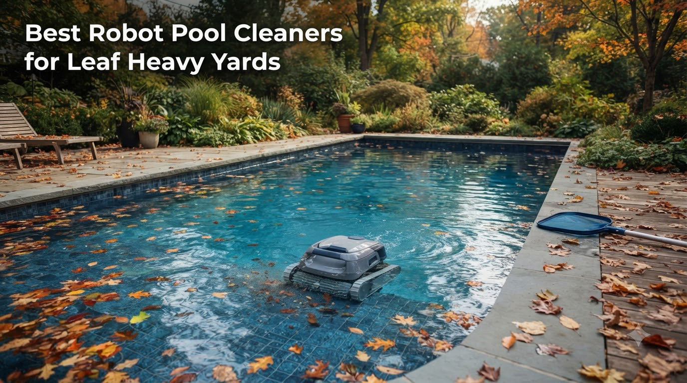 Best Robot Pool Cleaners for Leaf Heavy Yards