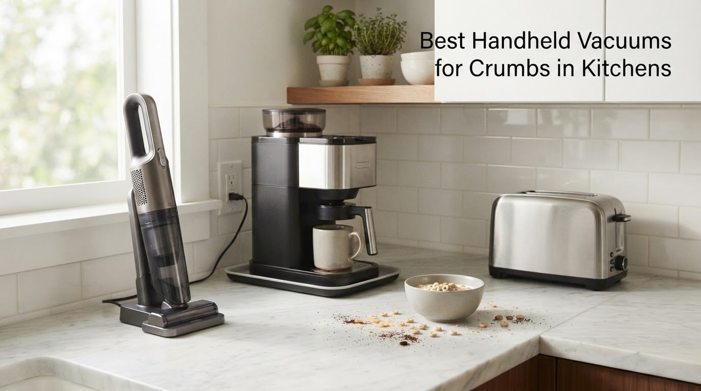 Best Handheld Vacuums for Crumbs in Kitchens