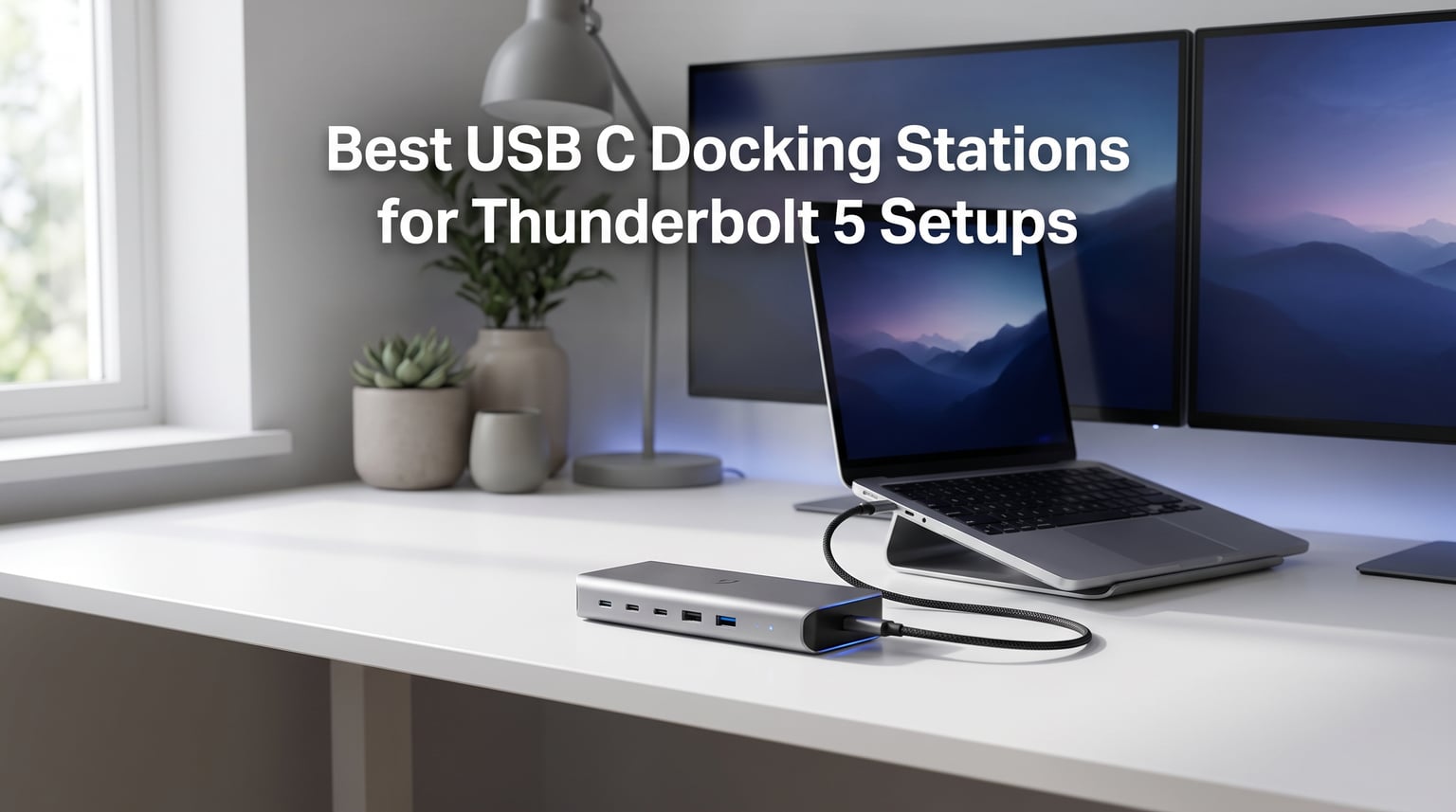 Best USB C Docking Stations for Thunderbolt 5 Setups