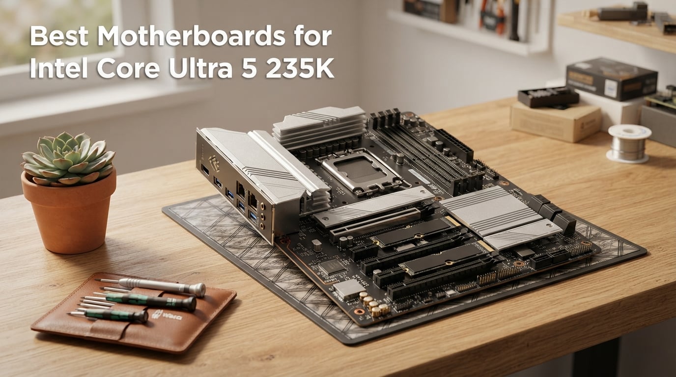 Best Motherboards for Intel Core Ultra 5 235K