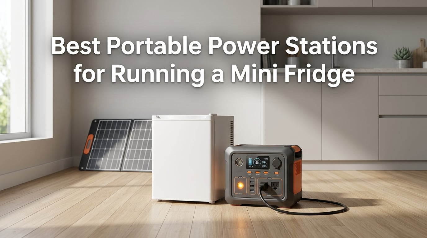 Best Portable Power Stations for Running a Mini Fridge