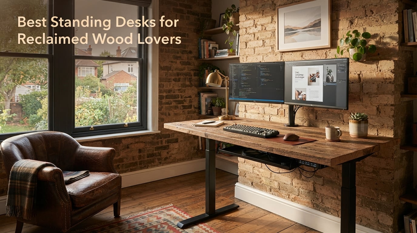 Best Standing Desks for Reclaimed Wood Lovers