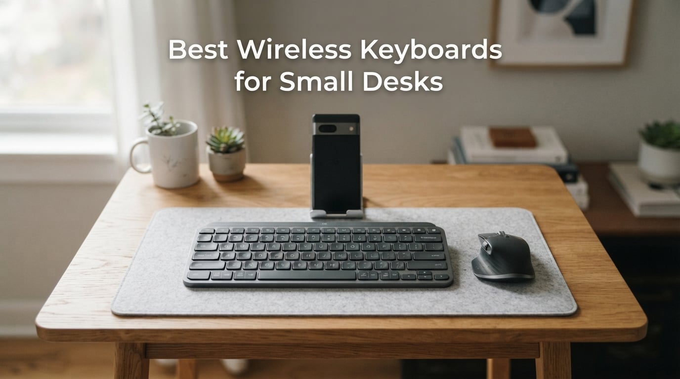 Best Wireless Keyboards for Small Desks
