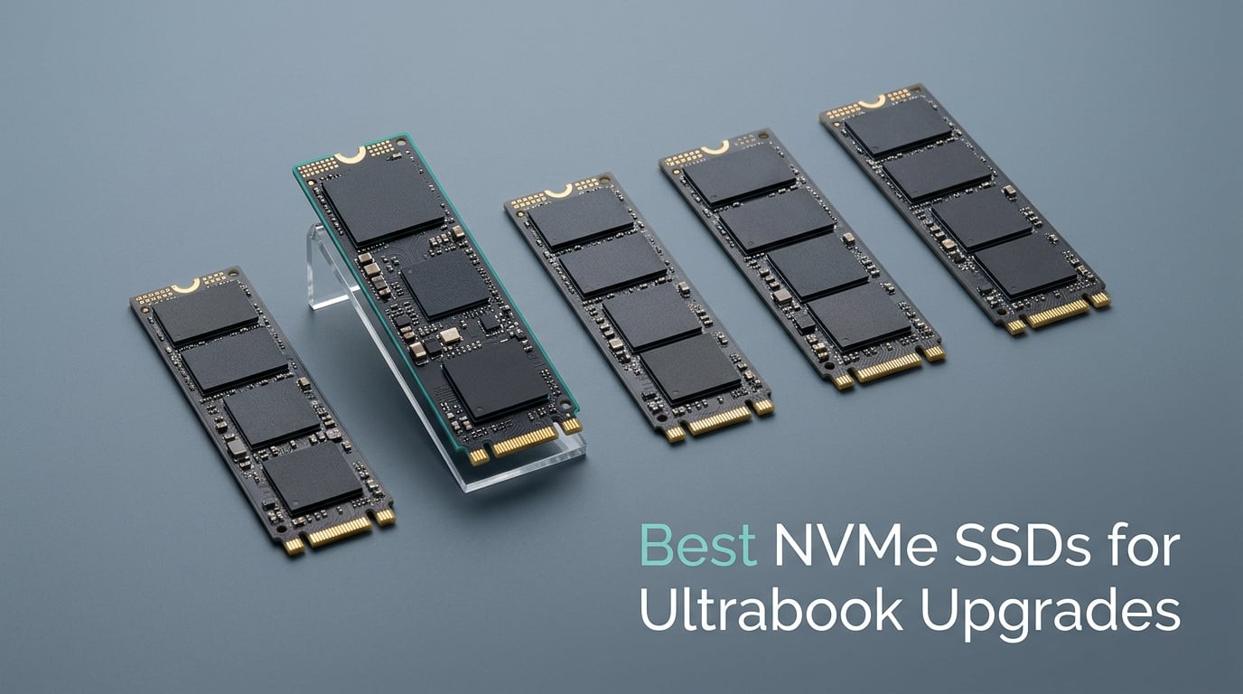 Best NVMe SSDs for Ultrabook Upgrades