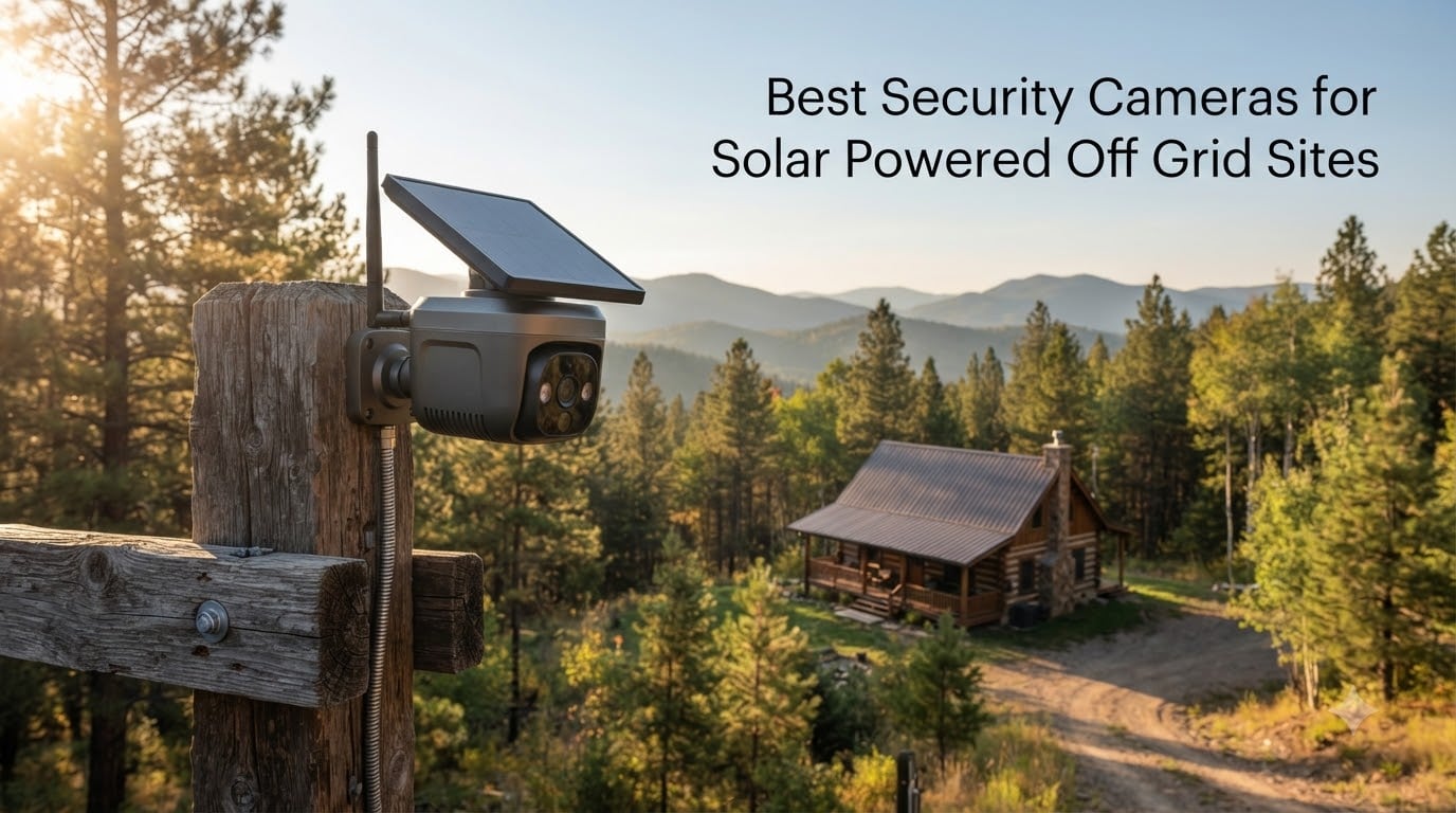 Best Security Cameras for Solar Powered Off Grid Sites