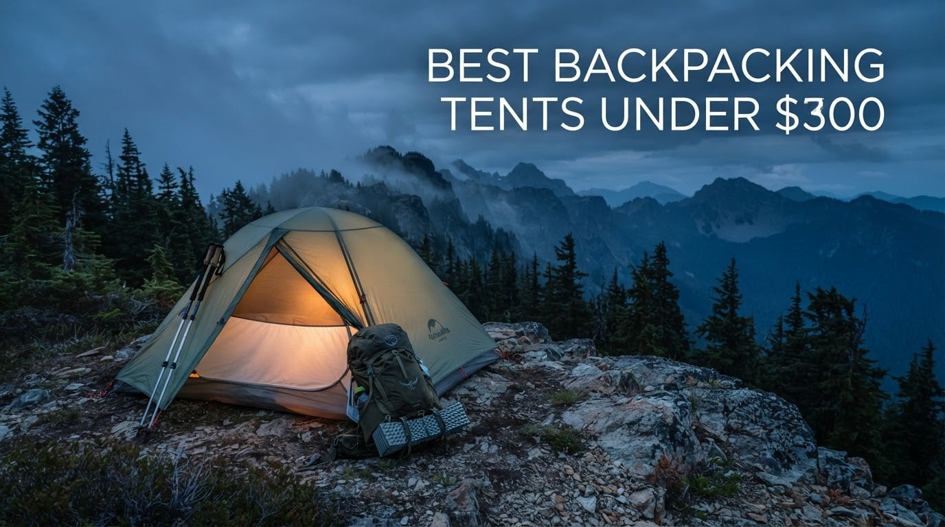 best backpacking tents under $300