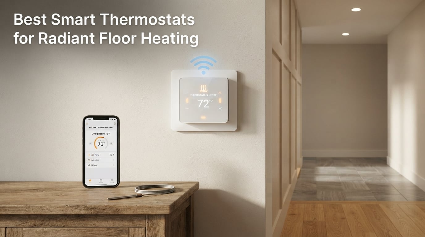 Best Smart Thermostats for Radiant Floor Heating