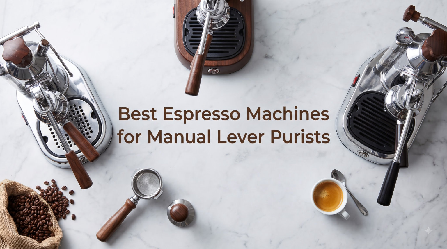 Best Espresso Machines for Manual Lever Purists