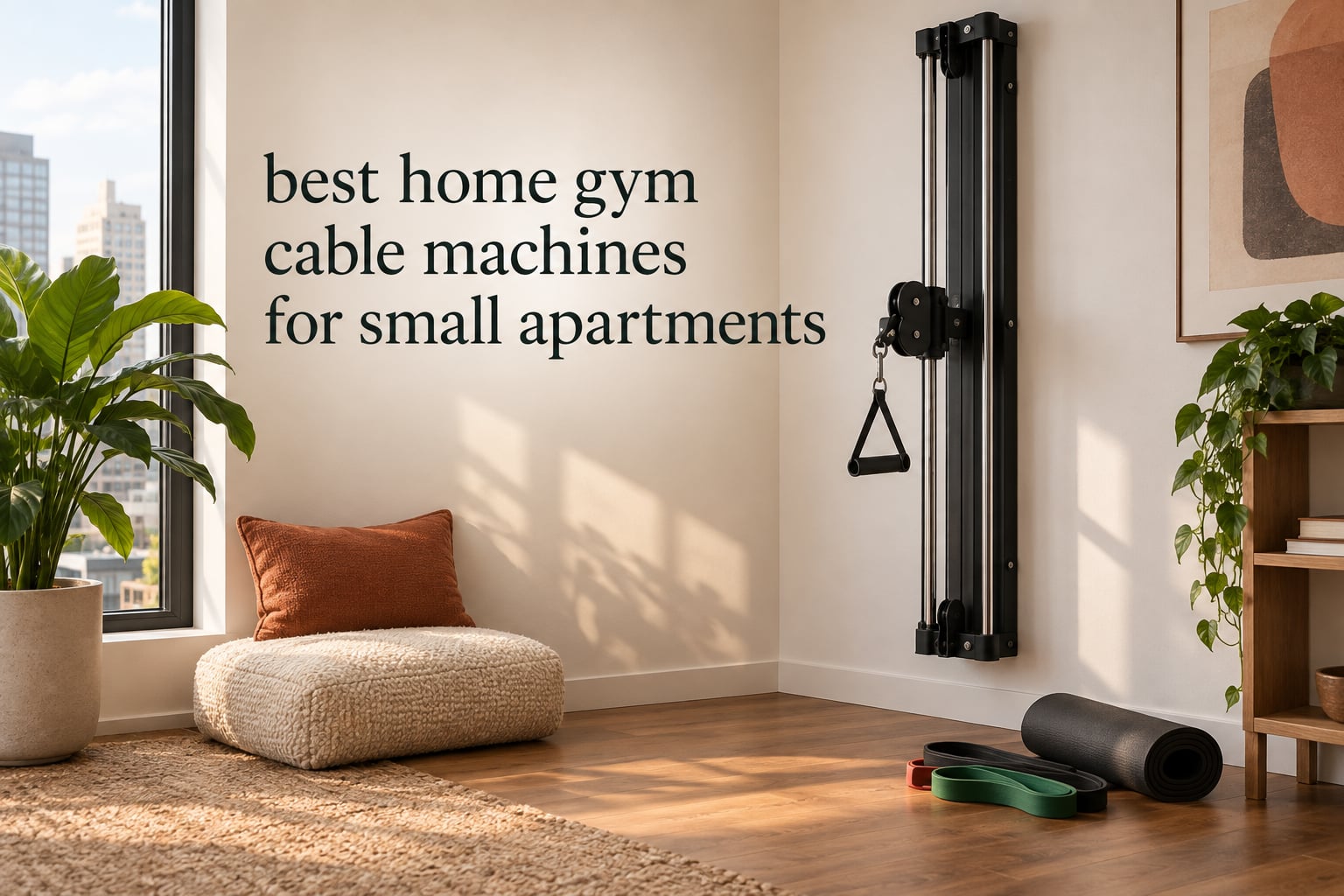 best home gym cable machines for small apartments