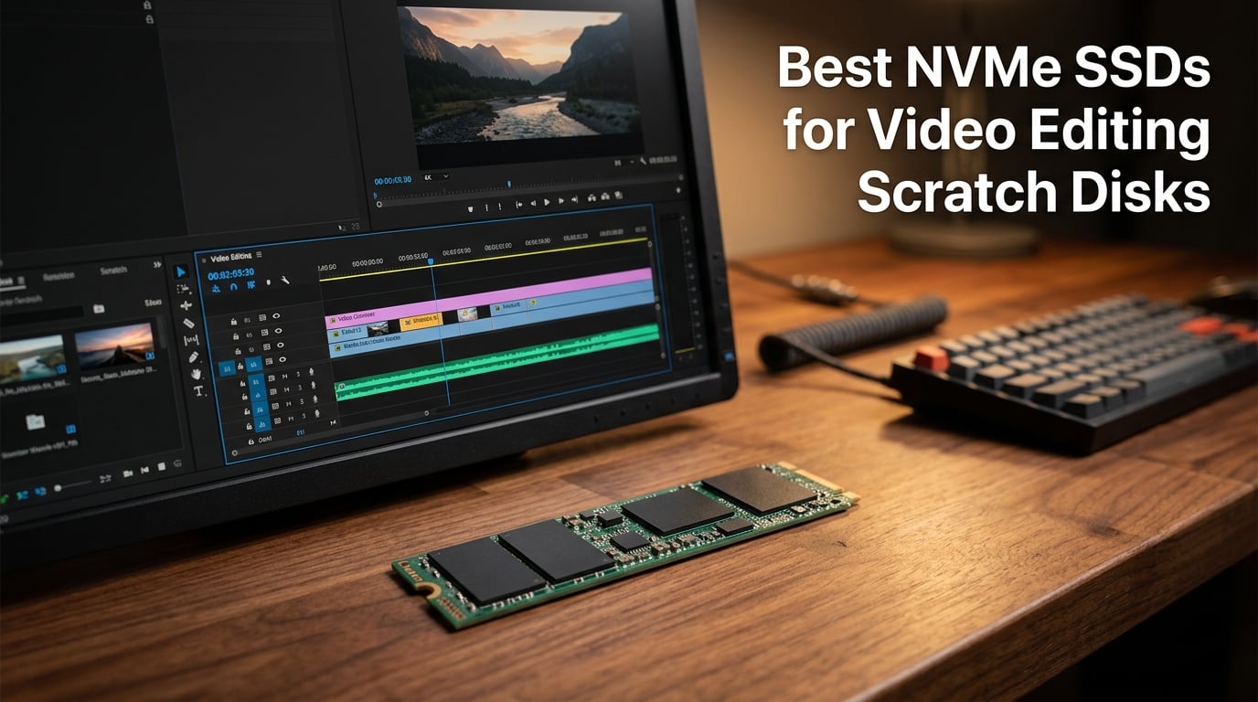 Best NVMe SSDs for Video Editing Scratch Disks