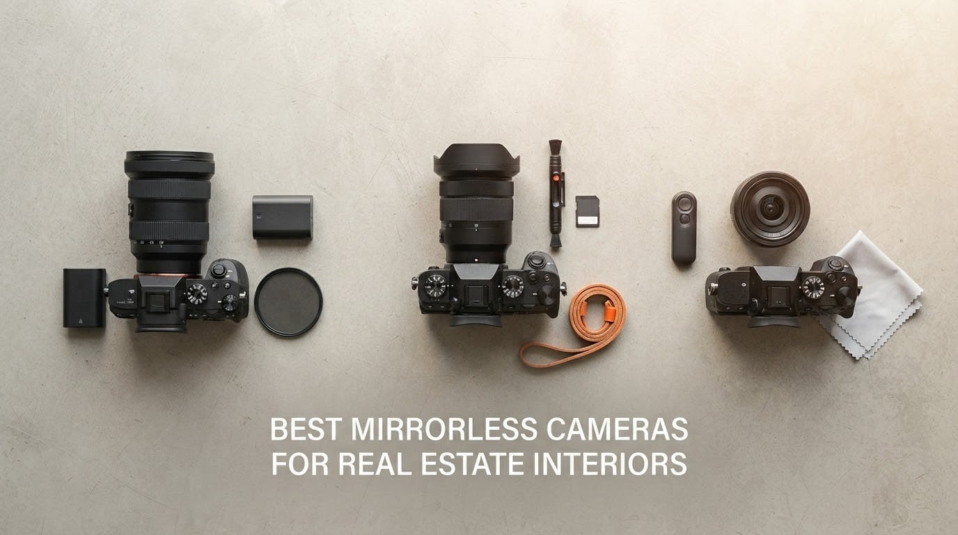 Best Mirrorless Cameras for Real Estate Interiors
