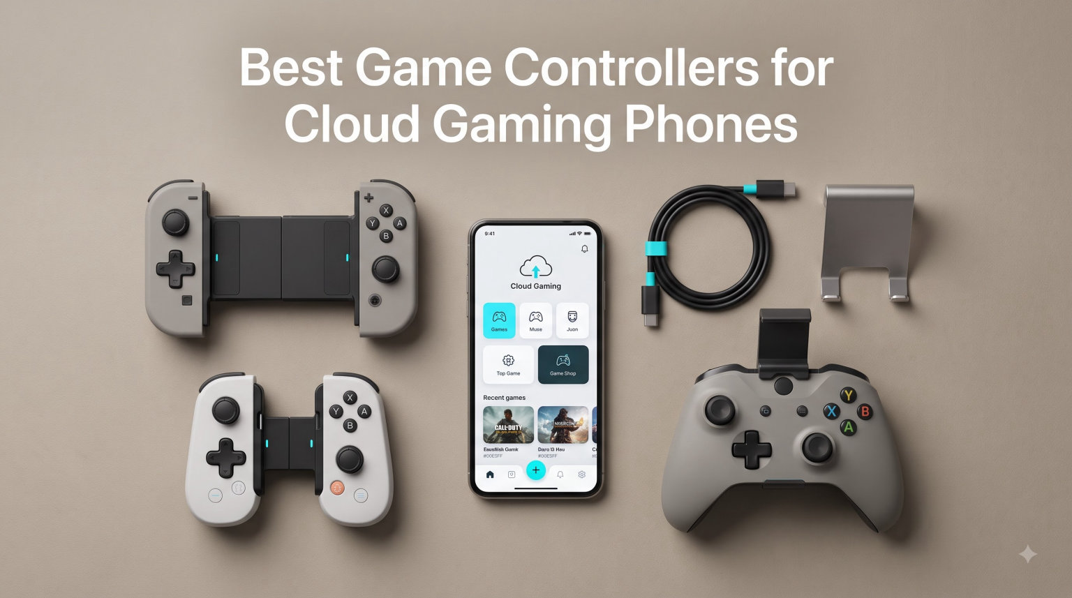 Best Game Controllers for Cloud Gaming Phones
