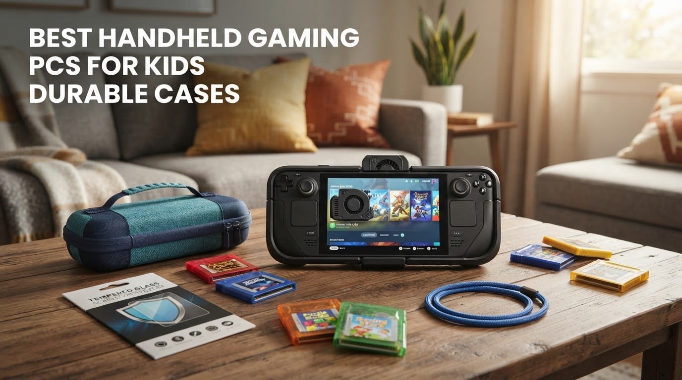 Best Handheld Gaming PCs for Kids Durable Cases