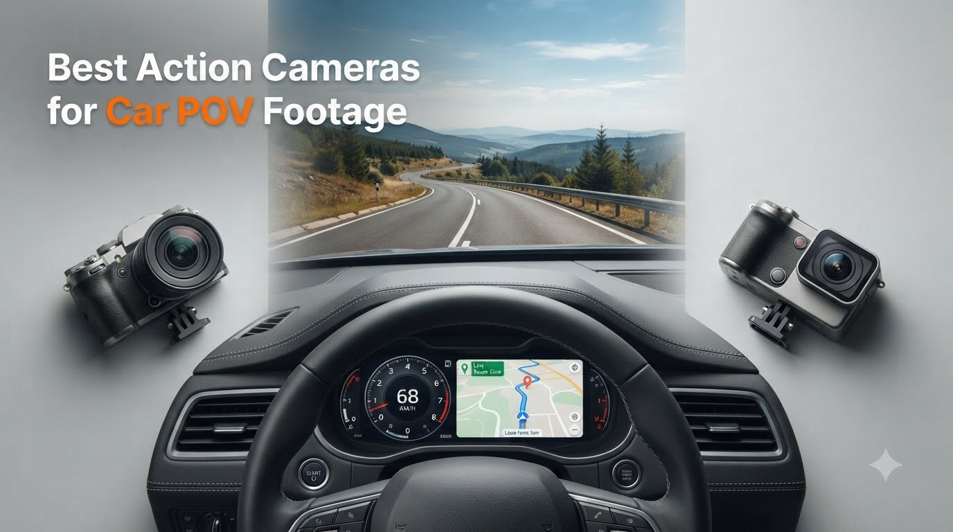 Best Action Cameras for Car POV Footage
