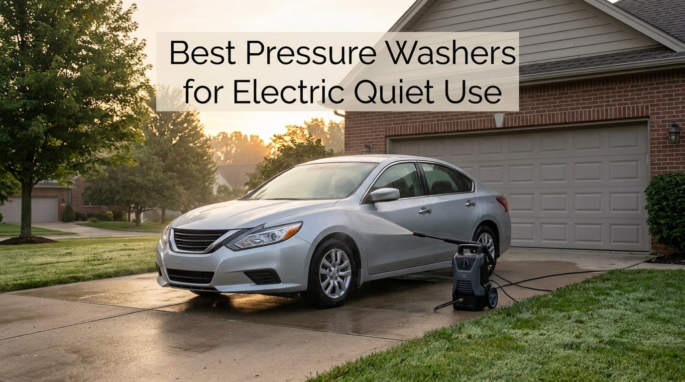 Best Pressure Washers for Electric Quiet Use