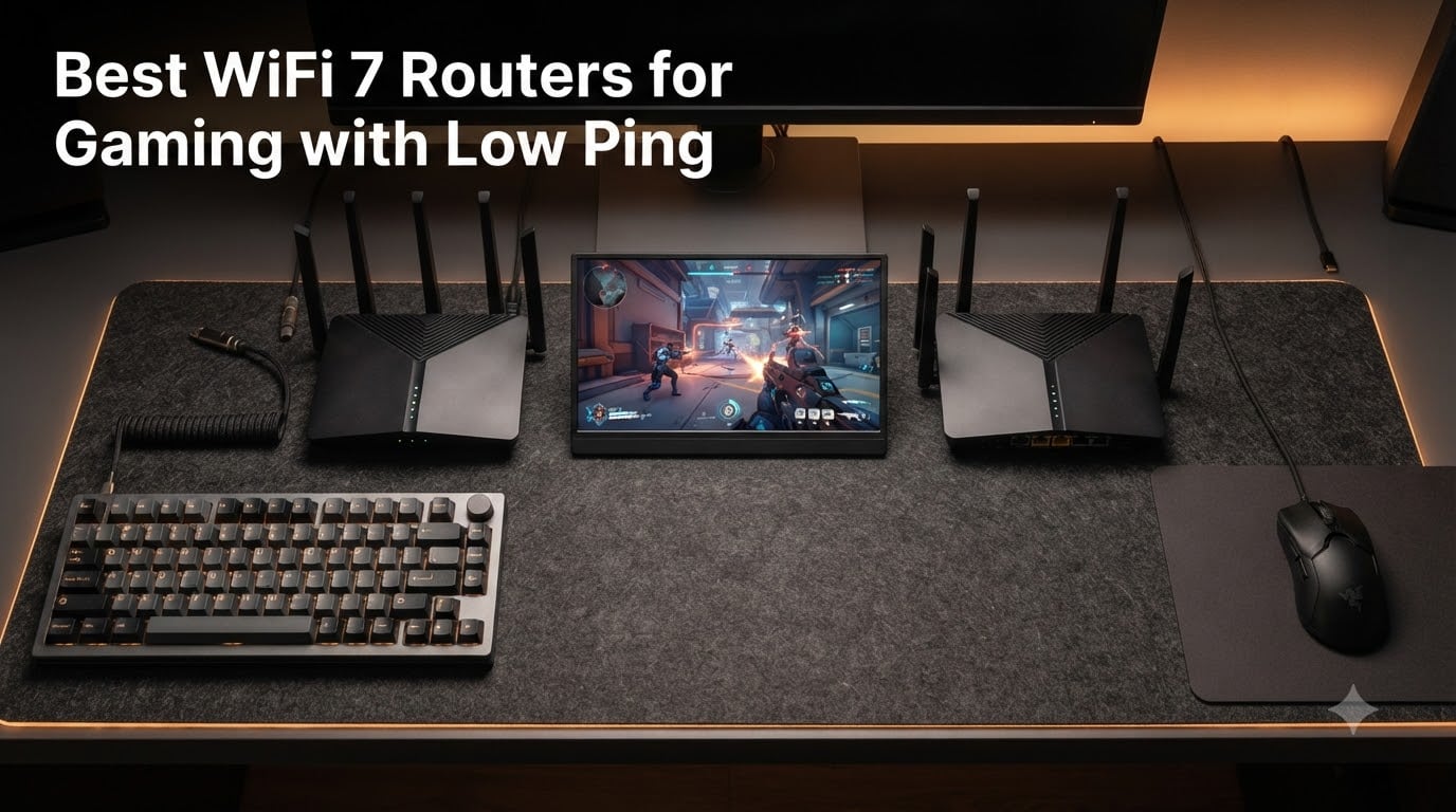 Best WiFi 7 Routers for Gaming with Low Ping