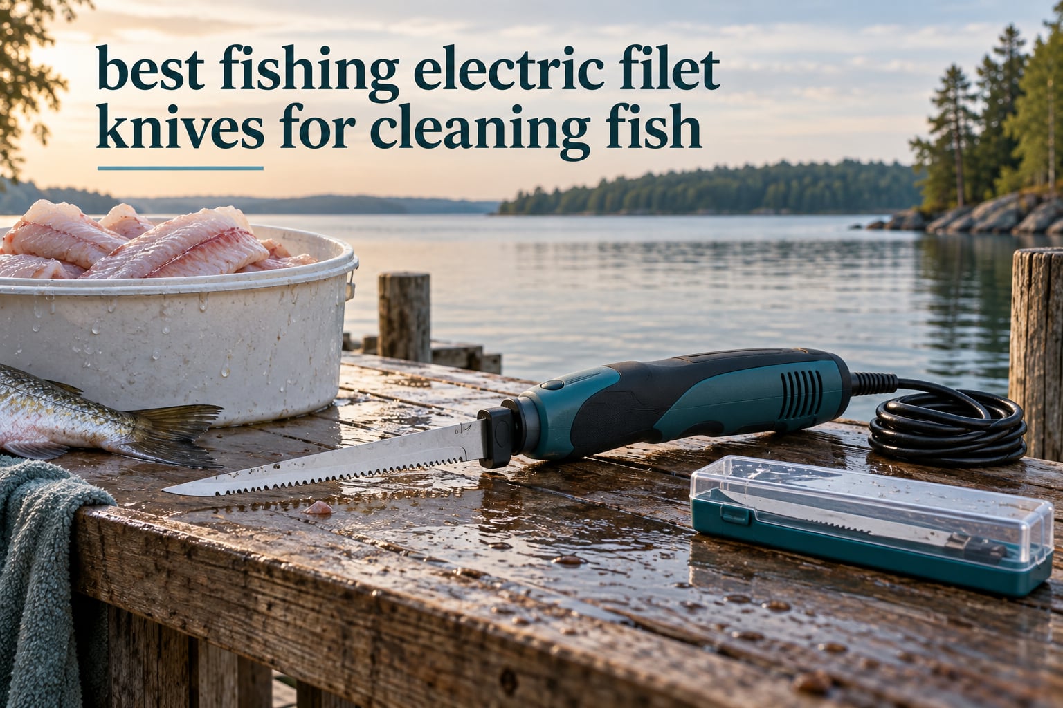 best fishing electric filet knives for cleaning fish