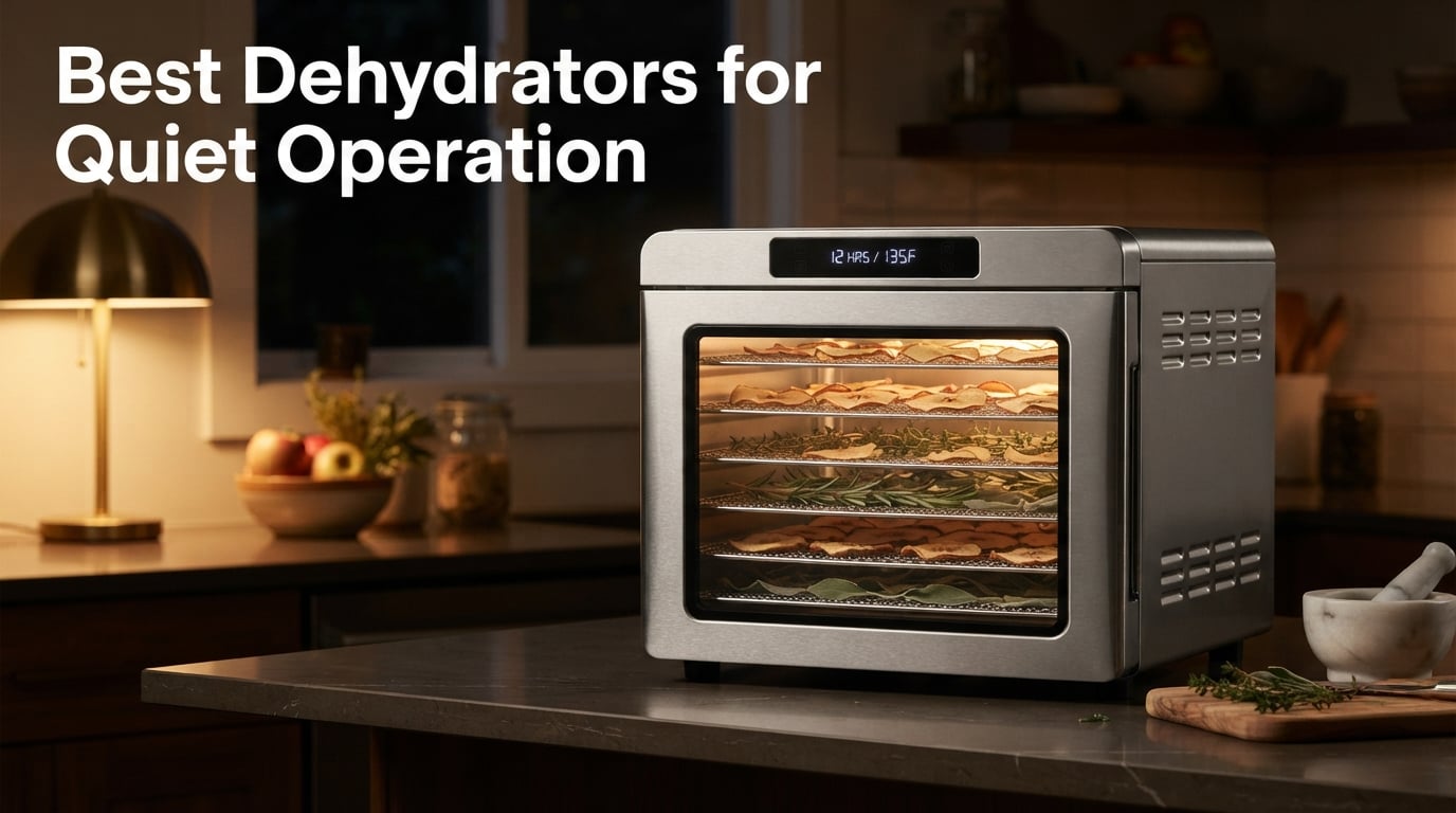 Best Dehydrators for Quiet Operation