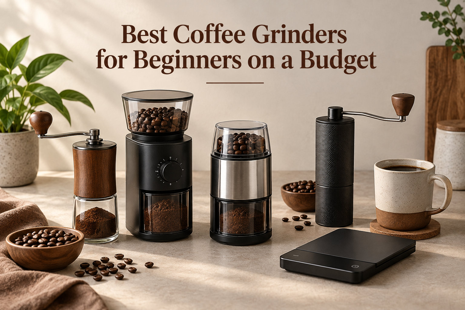 Best Coffee Grinders for Beginners on a Budget