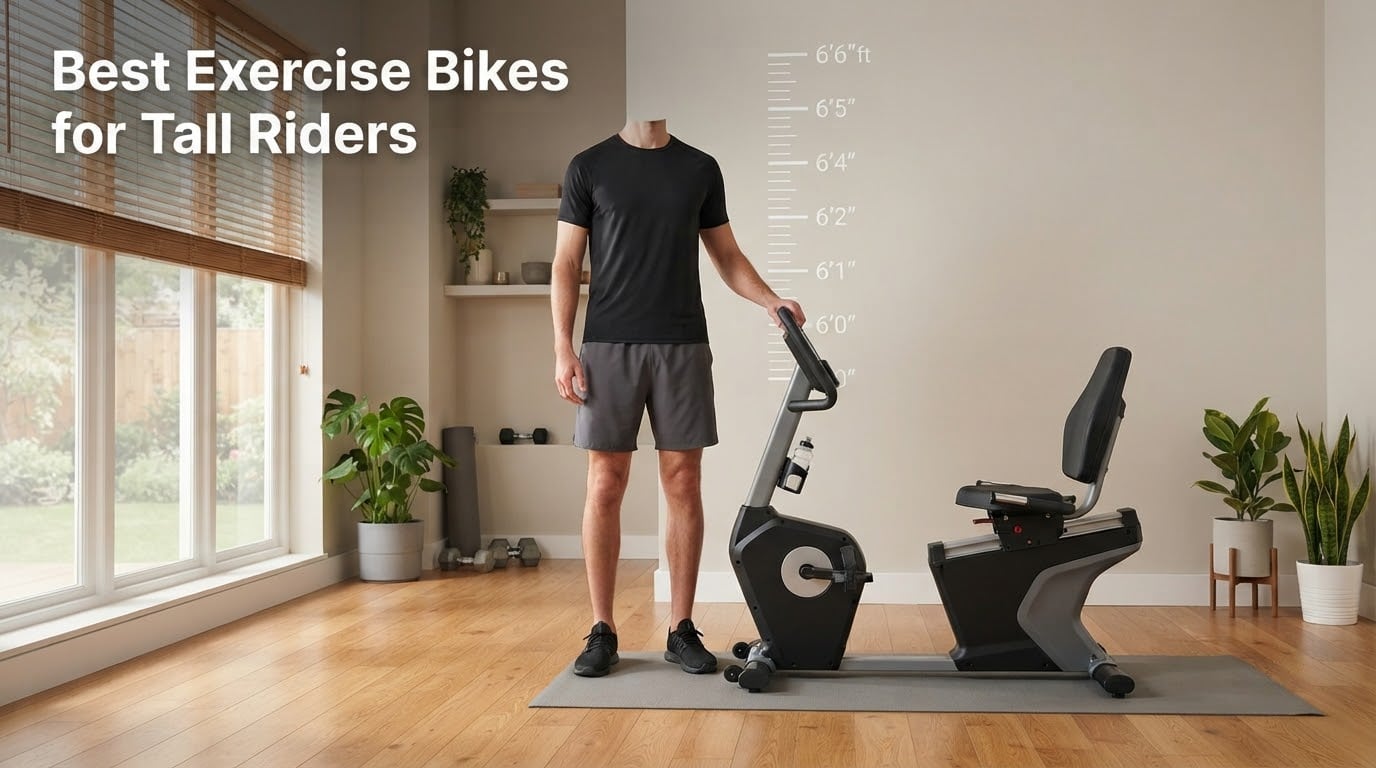 Best Exercise Bikes for Tall Riders