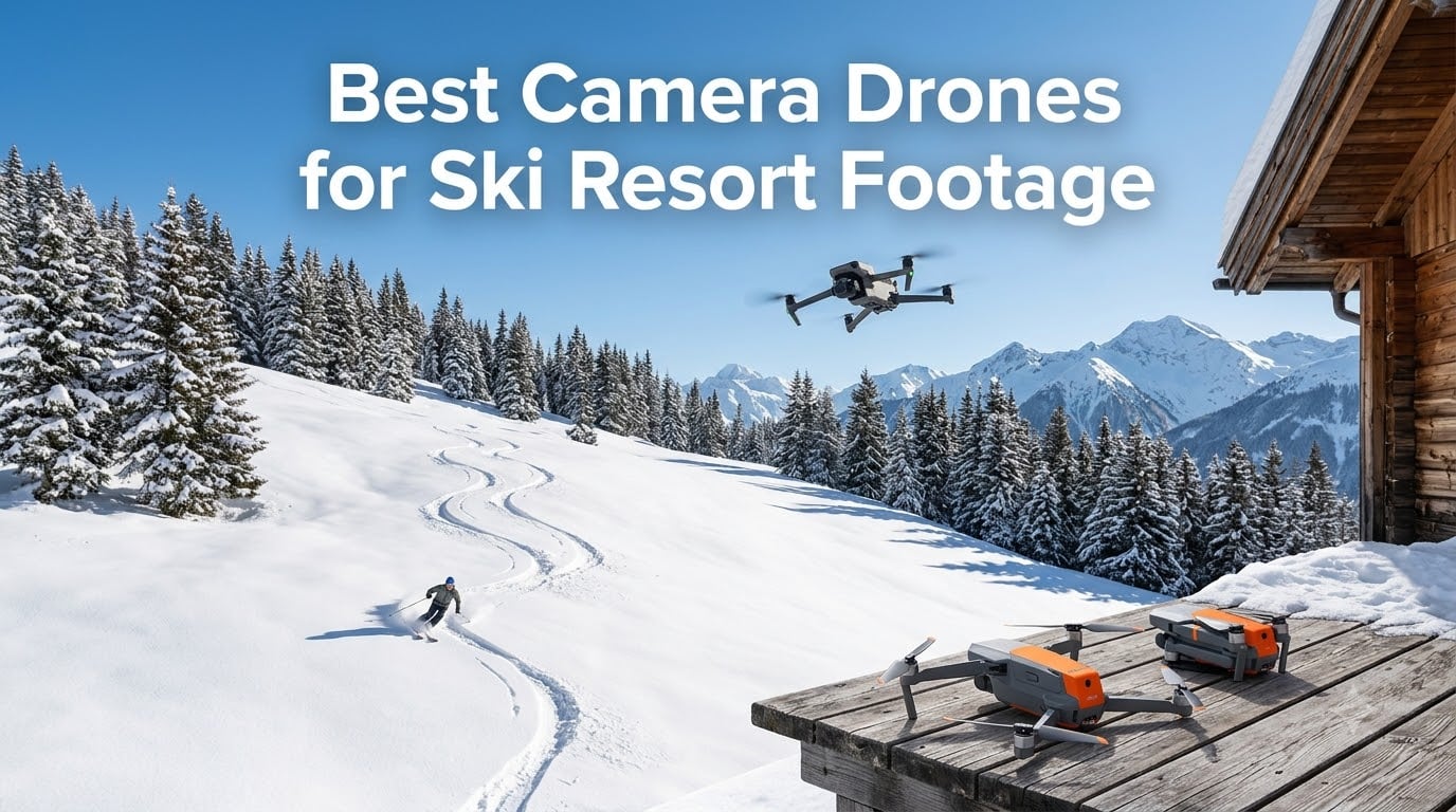 Best Camera Drones for Ski Resort Footage
