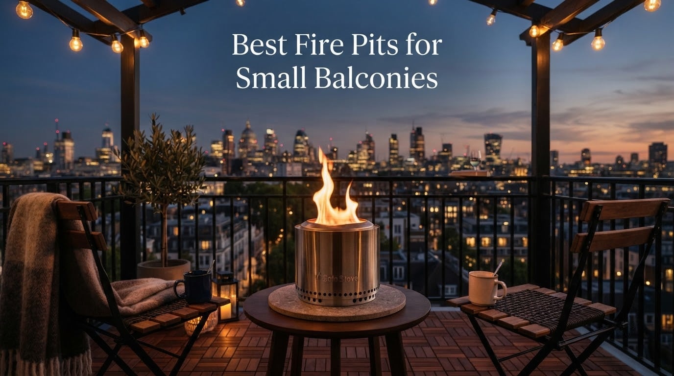 Best Fire Pits for Small Balconies
