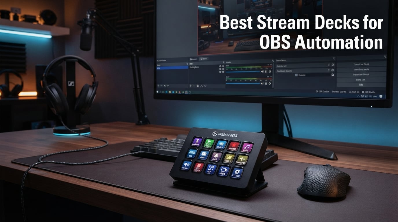 Best Stream Decks for OBS Automation