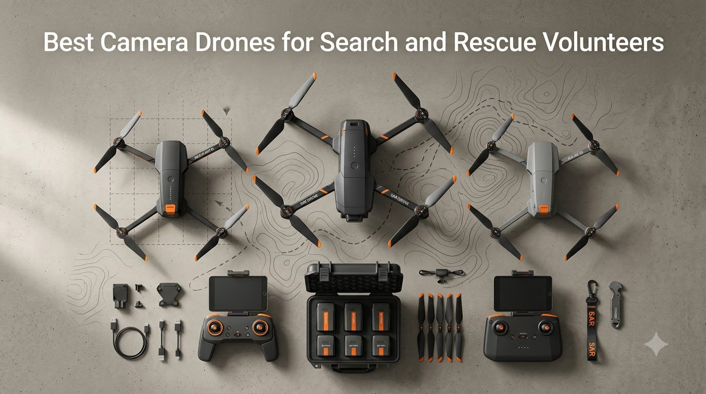 Best Camera Drones for Search and Rescue Volunteers