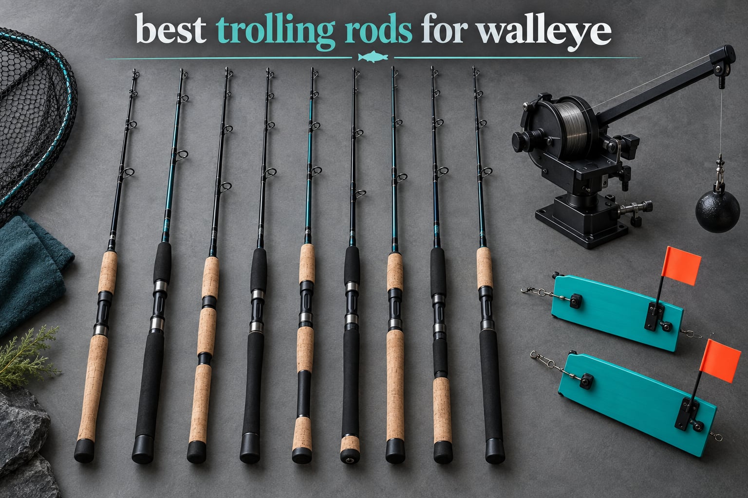 best trolling rods for walleye