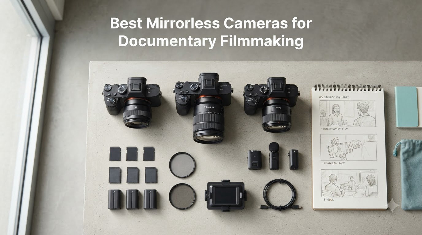 Best Mirrorless Cameras for Documentary Filmmaking
