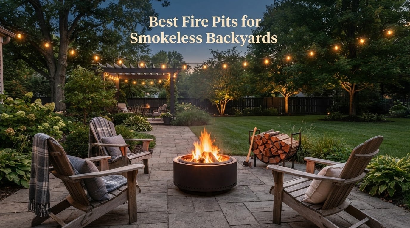 Best Fire Pits for Smokeless Backyards
