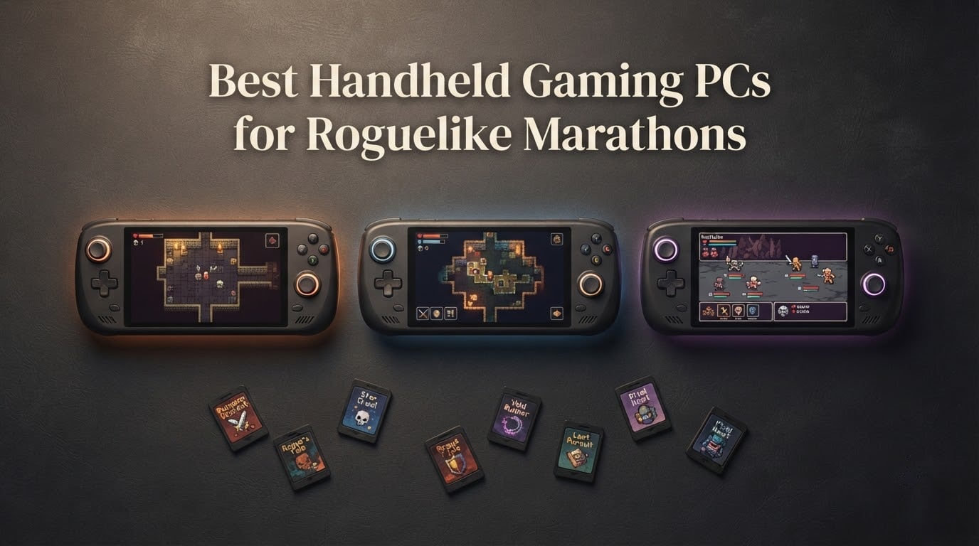 Best Handheld Gaming PCs for Roguelike Marathons