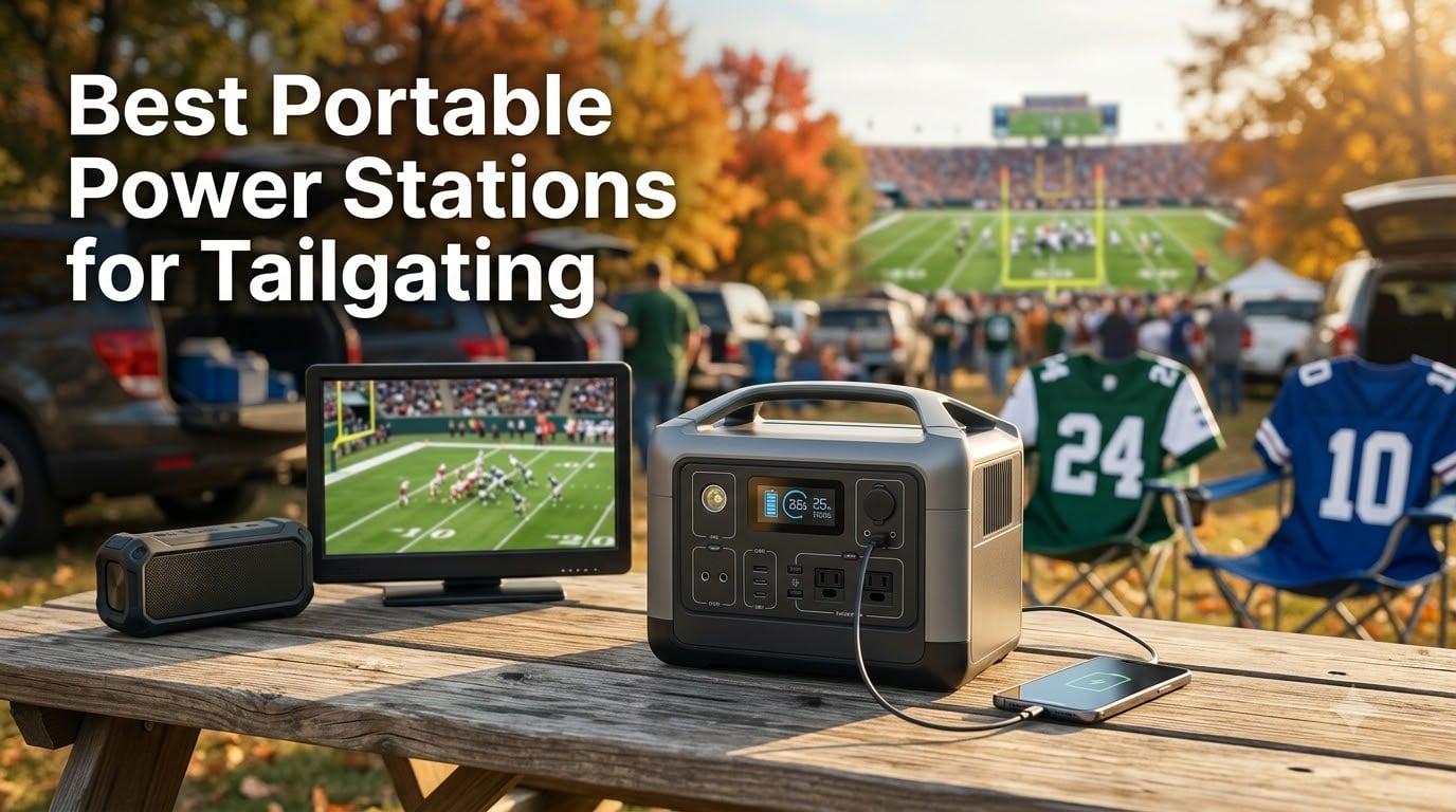 Best Portable Power Stations for Tailgating
