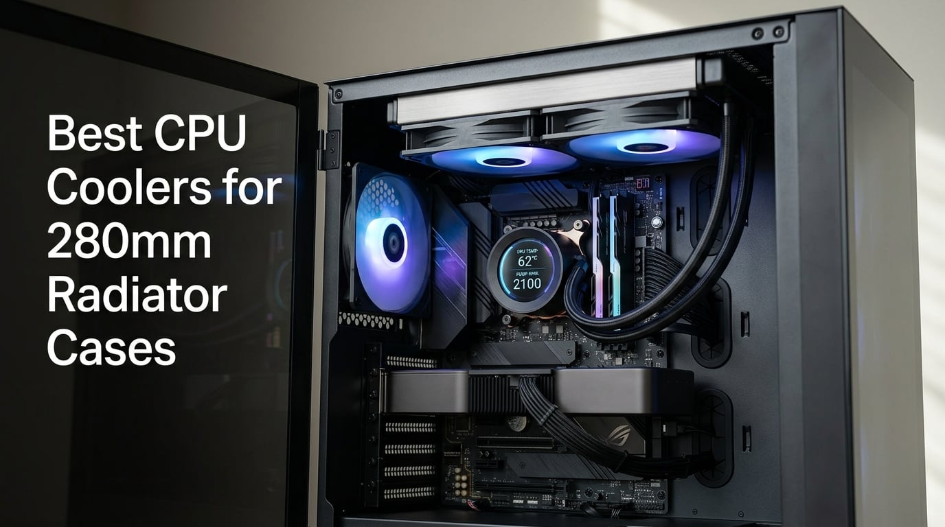 Best CPU Coolers for 280mm Radiator Cases